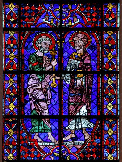 St Peter - Receiving the Keys by French School