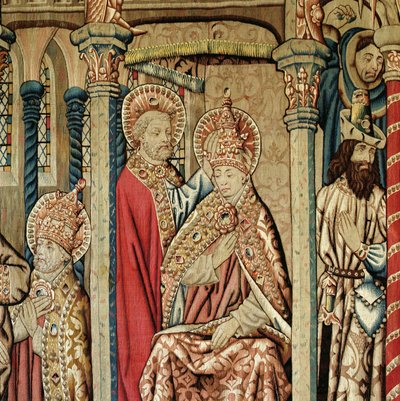 St. Peter Placing the Papal Tiara on the Head of St. Clement, from 