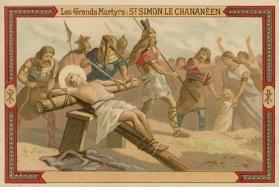 St Simon the Canaanite by French School