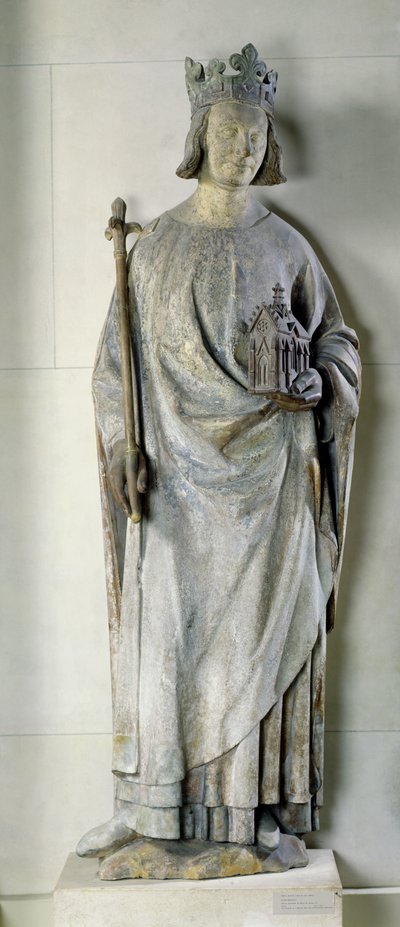 Statue of Charles V King of France by French School