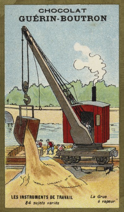 Steam Crane by French School