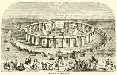 Stonehenge, restored by French School