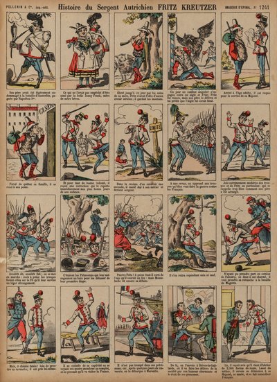 Story of Austrian Soldier Sergeant Fritz Kreutzer by French School