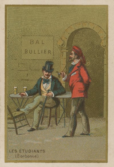 Students of the Sorbonne by French School