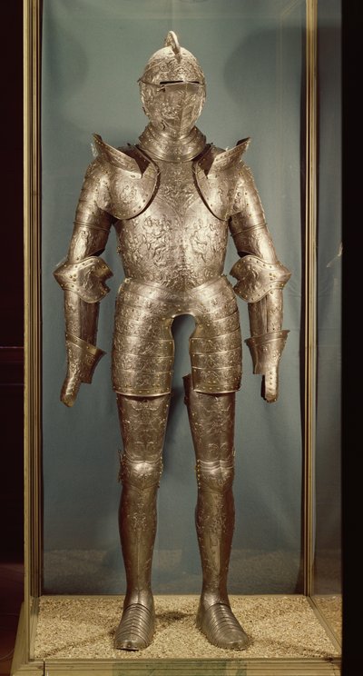 Suit of armour of Henri II (1519-59) by French School
