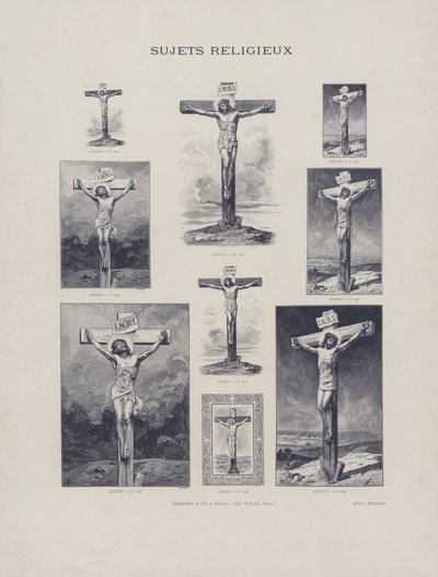 Religious Subjects by French School
