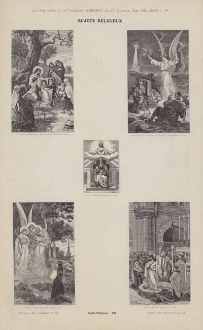 Religious Subjects by French School