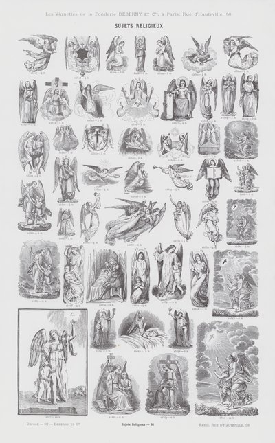 Religious Subjects by French School
