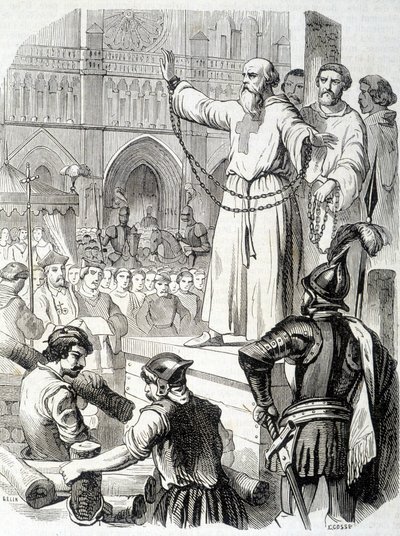 Supplice des Templars (1314) - in 
