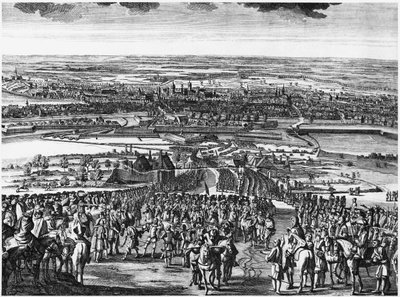 Surrender of the town and citadel of Ghent, 1678 by French School