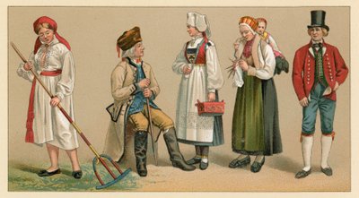 Sweden Costume by French School