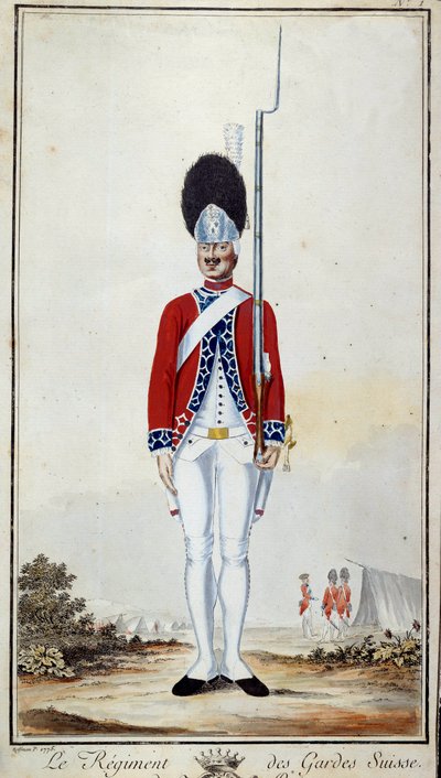Swiss Guard. Plate 16 in 