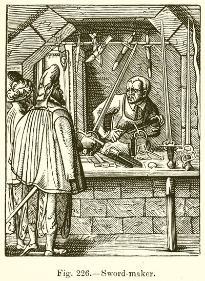 Sword Maker by French School