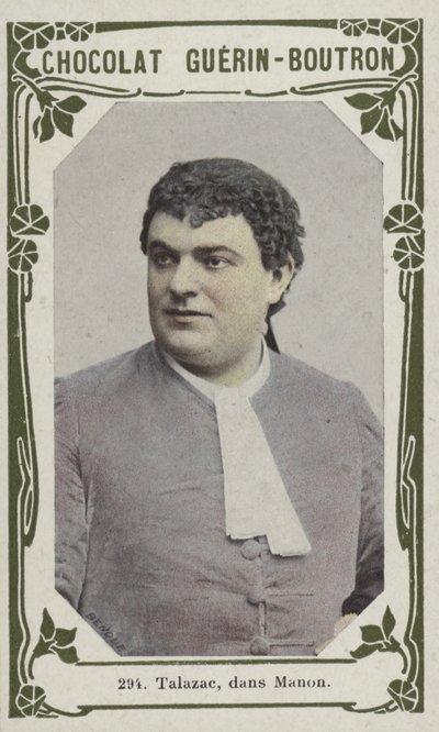 Talazac in Manon by French School