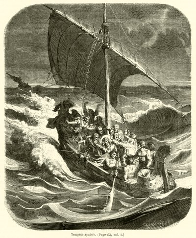 Calm Storm by French School