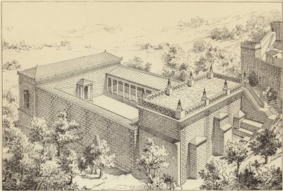 Temple of Baal by French School