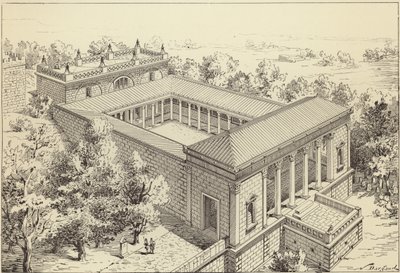Temple of Baal by French School