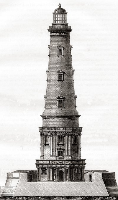 The 17th Century Cordouan Lighthouse, from 