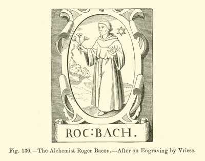 The Alchemist Roger Bacon by French School