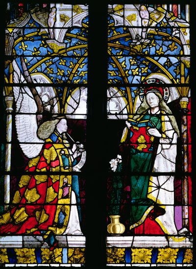 The Annunciation from the Chapel of Jacques Coeur by French School