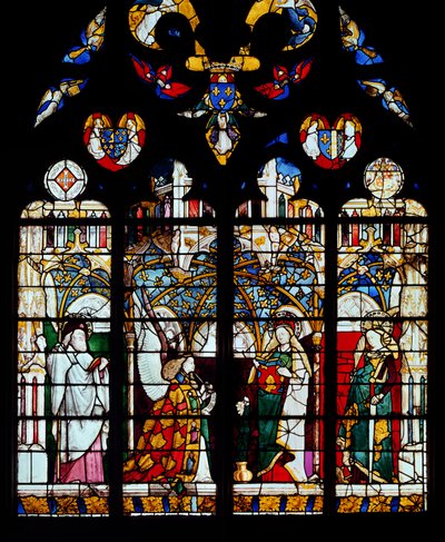The Annunciation, from the Chapel of Jacques Coeur by French School