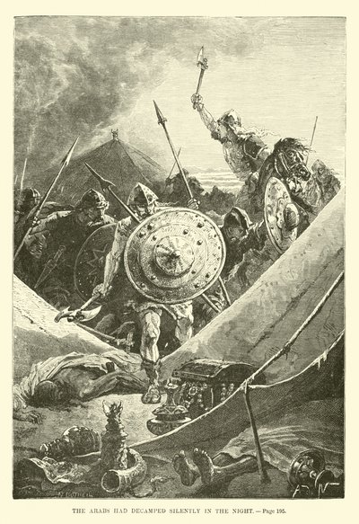 The Arabs Had Decamped Silently in the Night by French School