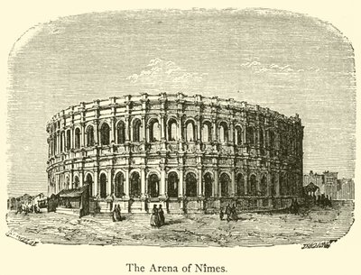 The Arena of Nimes by French School