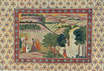 The Arrival of the Unexpected One (illustration for The Arabian Nights, 1895) by French School