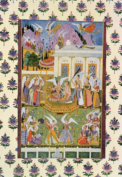 The Assembly of Efrits and Djinn (illustration for The Arabian Nights, 1895) by French School