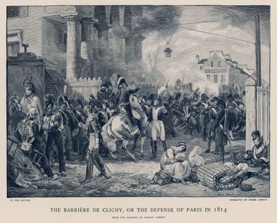 The Barriere de Clichy by French School