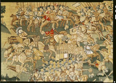 The Battle of Jarnac and the Assassination of Louis I of Bourbon, 1570-80 by French School