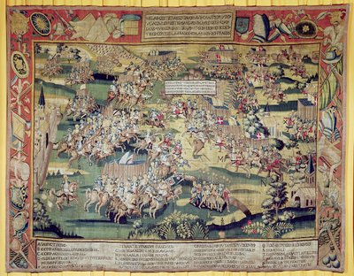 The Battle of St. Denis, 10 November 1567, 1570-80 by French School
