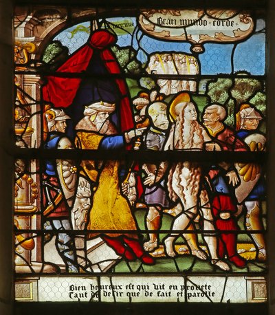 The Beatitudes: Blessed are the Pure in Heart: The Martyrdom of St. Agnes by French School