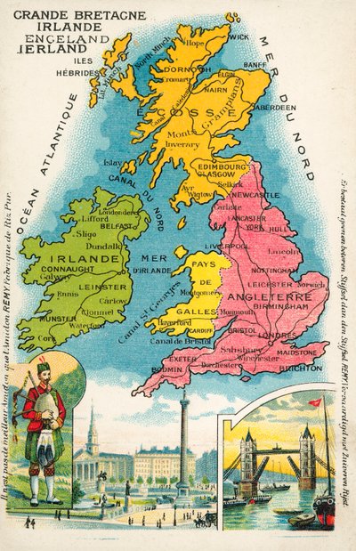 The British Isles by French School