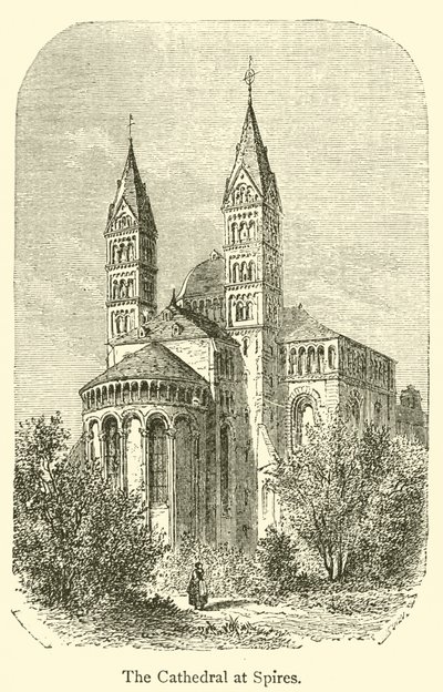 The Cathedral at Spires by French School