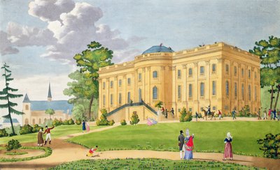 The Chateau of Montmorency, Near Paris, c.1815-20 by French School