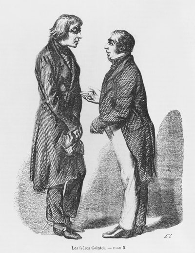 The Cointet brothers, illustration from 