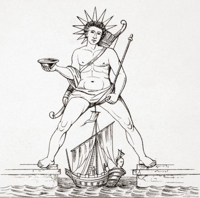 The Colossus of Rhodes, from L