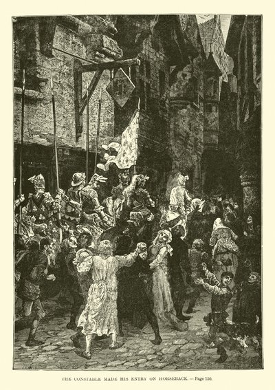The Constable Made His Entry on Horseback by French School
