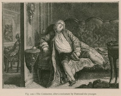 The Contractor, after a Caricature by Dumesnil the Younger by French School