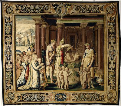 The Coronation Sacrifice by French School