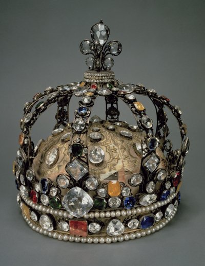 The Crown of Louis XV by French School