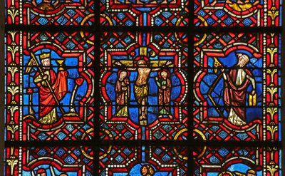 The Crucifixion Between the Church and the Synagogue by French School
