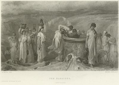 The Danaides (engraving) by French School
