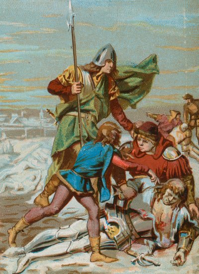 The Death of Charles the Rash, Duke of Burgundy by French School