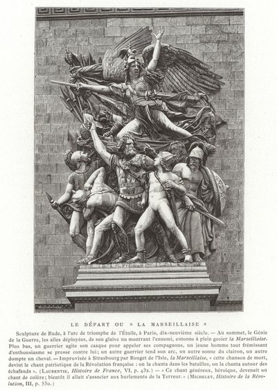 The Departure, or La Marseillaise by French School
