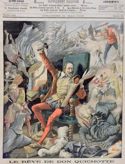 The Dream of Don Quixote by French School