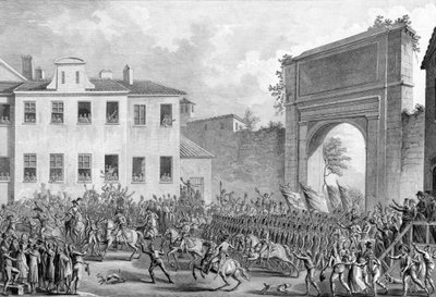 The Entry of the French into Milan, 25 Floreal An IV (14th May 1796) - Italian Campaign (1796-1797) by French School