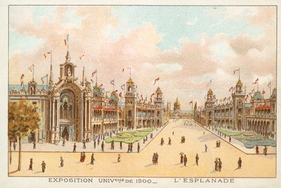 The Esplanade, Exposition Universelle 1900, Paris by French School