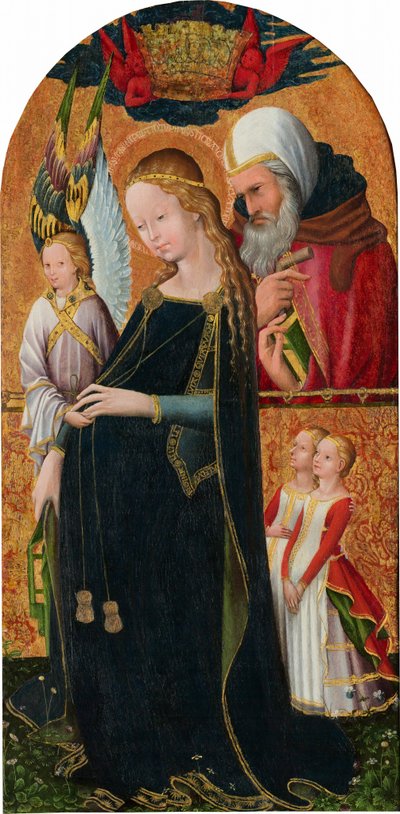 The Expectant Madonna with Saint Joseph by French School